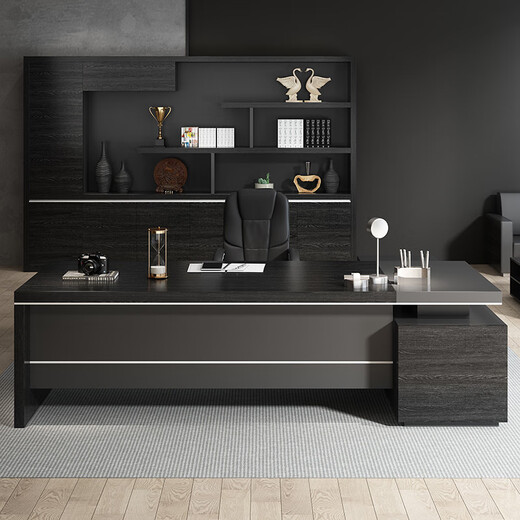 Yongtuo boss desk office computer desk chairman president manager desk and chair combination simple modern supervisor desk executive desk