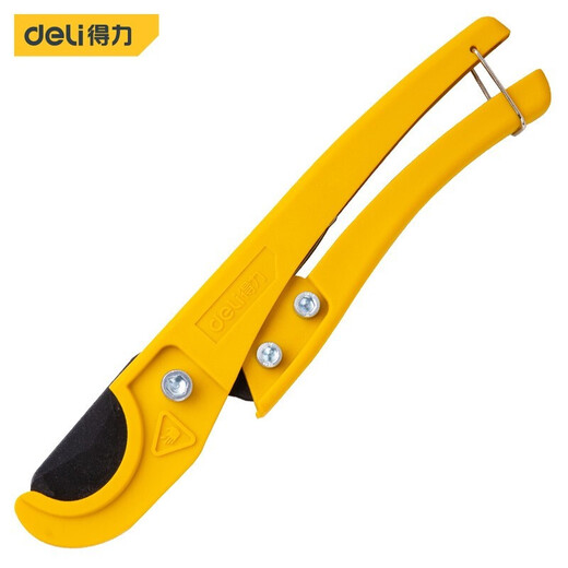 Deli pipe cutter PVC pipe cutter PPR scissors quick cut line pipe water pipe cutter pipe cutter electrician pipe knife pipe cutter cutter 33mm DL350033
