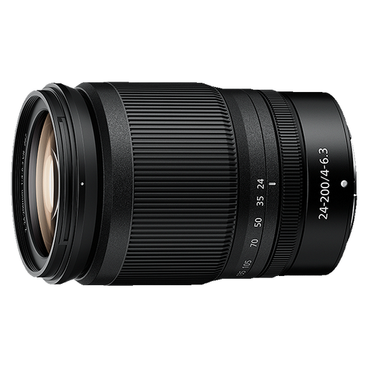 Nikon Z 24-200mm f/4-6.3 VR mirrorless camera lens Full-frame mirrorless zoom lens Nikkor mirrorless camera lens 24200 Z mount