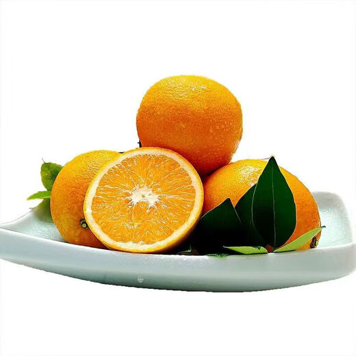 Jinan fresh, Gannan navel oranges, freshly picked Jiangxi oranges, seasonal fresh fruit gift box for pregnant women, color box 10 Jin Jin equals 0.5 kg, single fruit 220-330g, net weight 9 Jin Jin equals 0.5 kg, super fruit