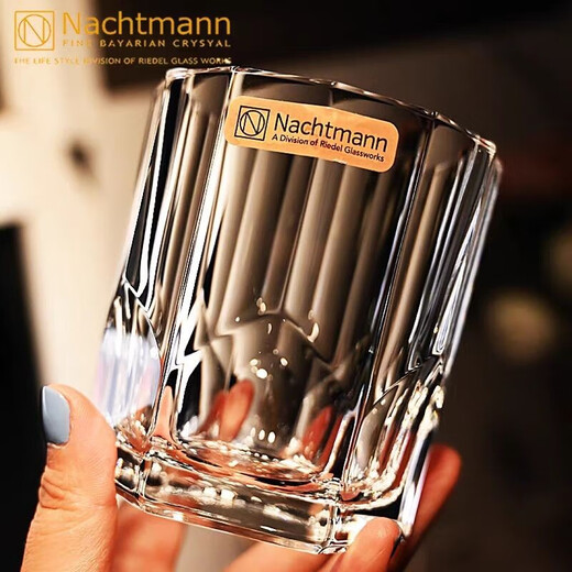 Fantasy German imported crystal glass household water cup juice cup whiskey cup foreign wine cup beer tea cup water set 4 color boxed whiskey cup 324 ml