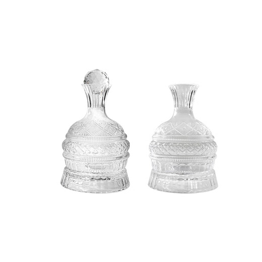 Huangsi Decanter Crystal Glass 360 Rotation Quick Decanter for Home High-end Wine Red Wine Divider 360 Rotation Decanter 1500ml