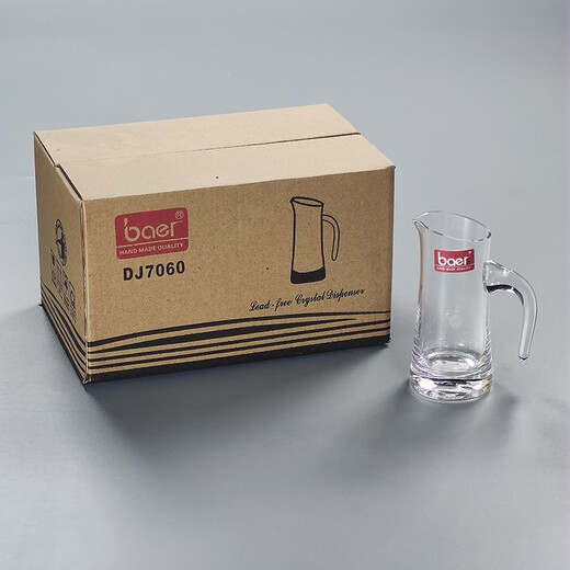 Crystal white wine dispenser with scale, creative glass foreign wine dispenser, fast red wine decanter, wine set, baer No. 5 cup