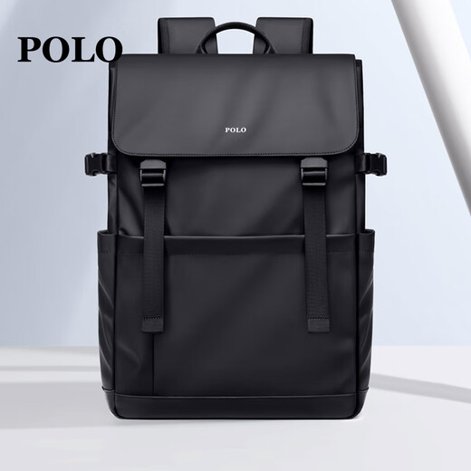 POLO Backpack Men's Travel Backpack Men's Lightweight Flip School Bag 15.6/16 Inch Computer Bag Business Travel Bag