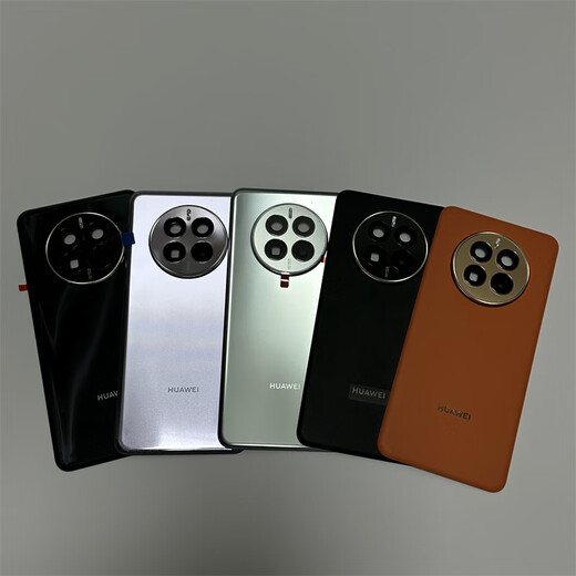 Huawei (HUAWEI) suitable for mate50pro original mobile phone back cover mate50 glass back shell original mobile phone shell mate50pro Yaojin black