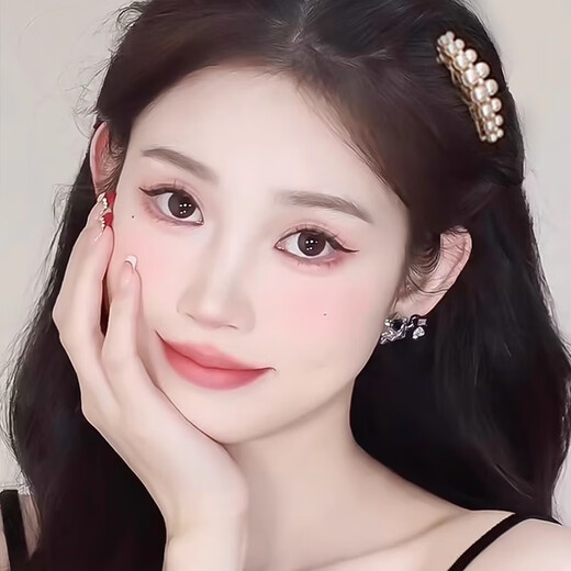 Zuoou Pearl Hairpin Bangs Clip Exquisite Retro Small Clip Forehead Side Princess Hair Clip One-Word Clip Hairpin Women One Pair