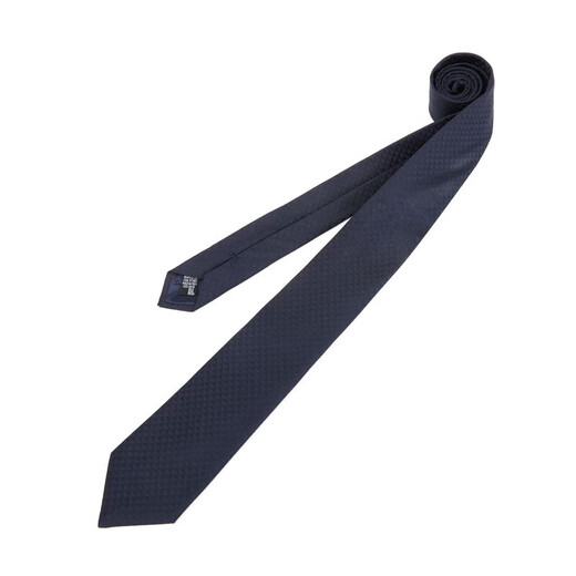 ARMANI Men's Classic Logo Business Tie Gift Bag Style Father's Day Gift Dark Blue 340075 CC113 00036