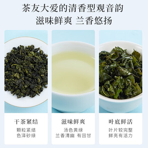 BAMA TEA -Industrie Anxi Tieguanyin Duft Oolong Tee Tee Tee von selbst Geschenkbox Geschenk Tee + Geschenktüte [Duft Tieguanyin] 252g