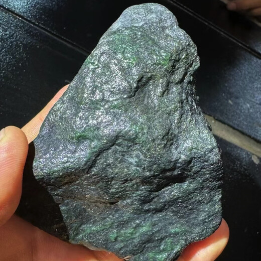 Kuishi birman jadéite laine vert impérial Laokeng kilogramme grande graine de glace flottant fleur paysage bracelet anneau surface matière première