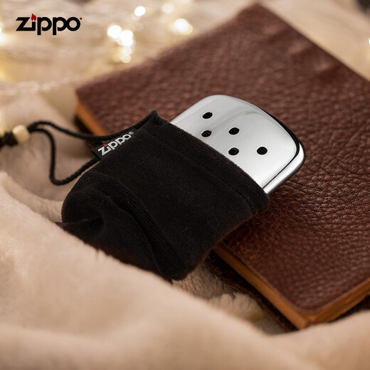 ZIPPOzippo American version original hand warmer hand warmer platinum catalyst hand warmer stove burner oil delivery American version silver