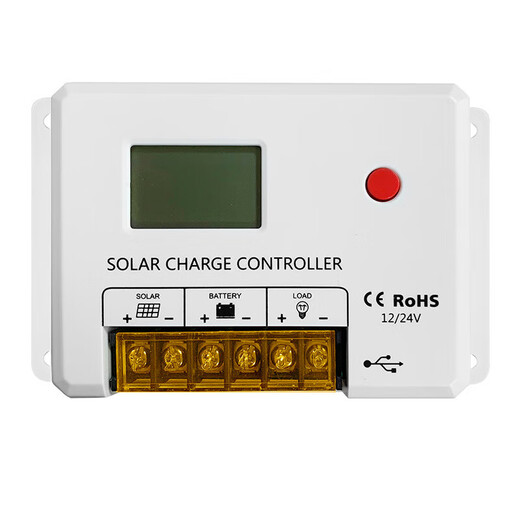 Yue Changsheng solar controller fully automatic universal 10A-60A12v-24v street light voltaic power generation controller 12V/24V-30A with USB interface