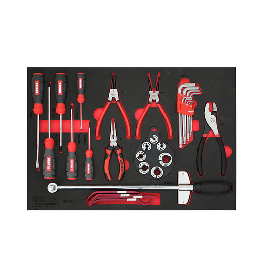 Bestai 158-piece heavy-duty tool trolley auto repair trolley with tools tool trolley auto repair maintenance trolley set 6604S