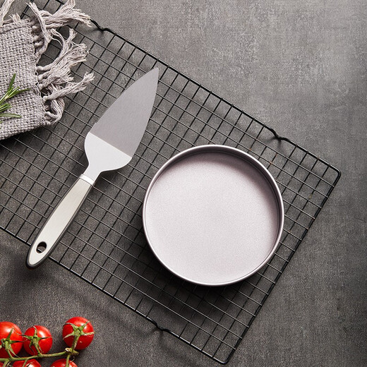 Xuechu 9-inch deep pizza pan, baking pan mold, golden round household pizza pan, diameter 24.4cm*height 5cm, non-stick coating, oven baking mold WK9066