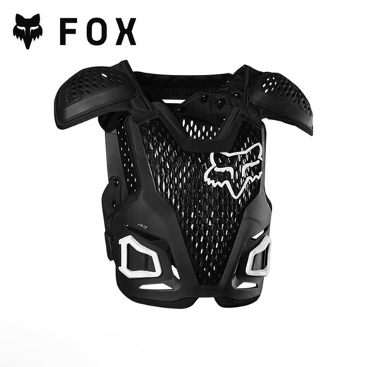 2023 FOX Children's Armor R3 Shoulder Vest Cross-country Motorcycle Mountain Bike BMX Riding BMX Armor R3 Black One Size
