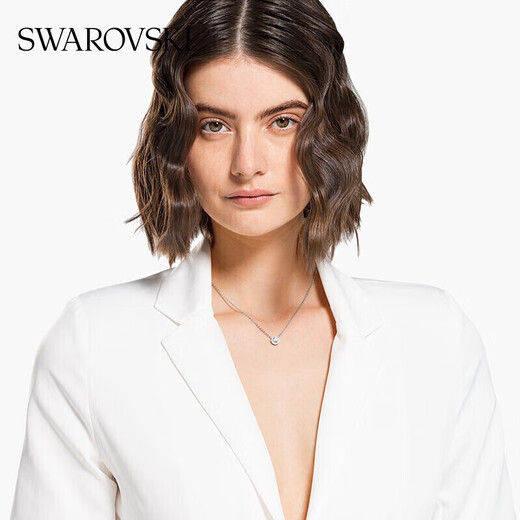 Swarovski (SWAROVSKI) Soulful and Elegant 125th Anniversary Women's Necklace for Girlfriend Birthday Gift for Women 5567931