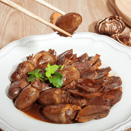 Zhengda Selected Cherry Valley Duck, Duck Soup, Braised BBQ Ingredients, Duck Heart 500g*2 bags