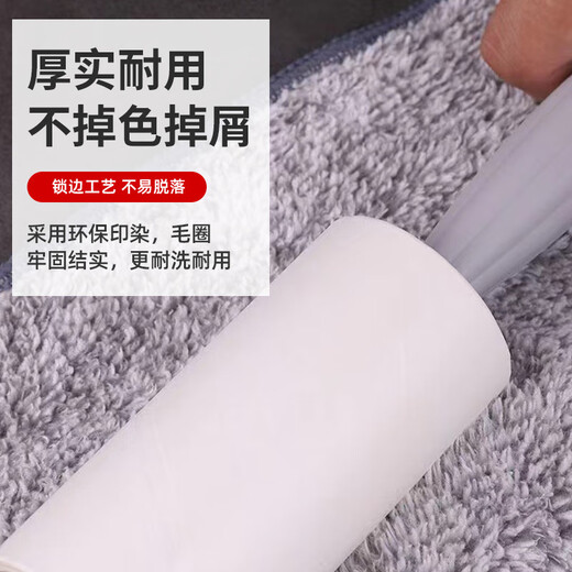 Meijia Diary Bamboo Fiber Rag Gray 30*30cm*3 dishwashing cloths non-stick oil absorbent kitchen supplies lint-free