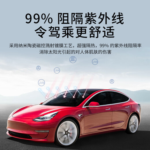 Johnson & Johnson's original imported car film and insulation film field, front windshield film, car glass film, window film, car film, heat insulation, explosion-proof, sun protection, sun protection film package construction