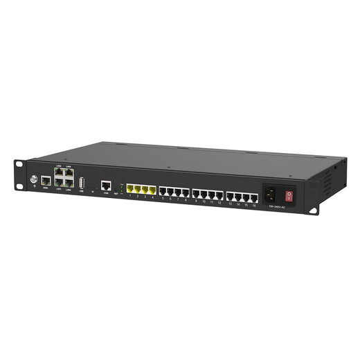 SZGWSD GUOWEI TIMES LAN IP TELEPTREME SCHALTER INTERNEHMEN DIAL DIAL DIAL SCITEL Switch IP500 Office Hotel Extension IPPBX 16FXO 100IP-Erweiterung