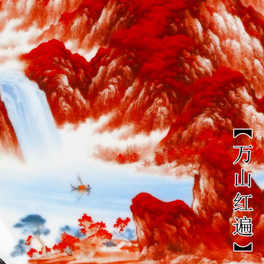 Dingqi Ceramics Jingdezhen Handmade Pastel Lucky Lucky Head Three-piece Set Vase Decorative Ornaments Home Living Room TV Cabinet Wine Cabinet Classic Lucky Lucky Head Three-piece Set + Free Base