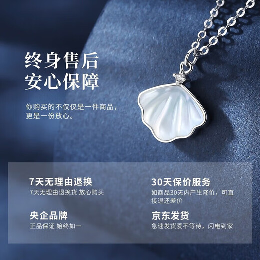 China Gold (CHINA GOLD) Diamond Platinum Necklace Women's White Pendant Wedding Girl Birthday Gift Girlfriend Wife Wedding Anniversary Platinum One Bezi Necklace Brilliant Real Diamond