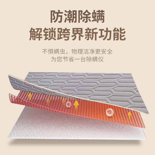 Meiling double timed mite removal automatic power off dual temperature dual control plumbing blanket plumbing electric blanket 1.8*2.0 meters