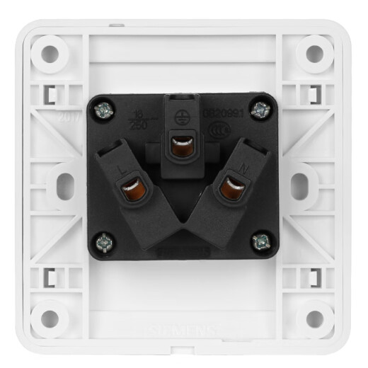 SIEMENS switch socket 16A three-hole air conditioning socket type 86 concealed panel Yuanjingya white