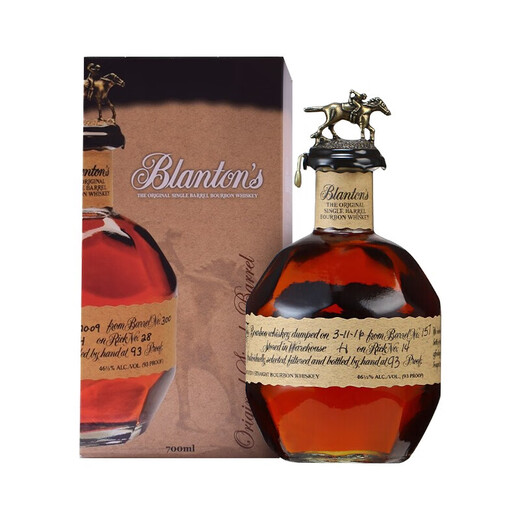 Licensed Polandon Polandon Blanton Polandon Series Collection Original Brewing Single Barrel American Imported Whiskey Polandon Yellow Label Original Brewing Single Barrel 700mL 1 Bottle