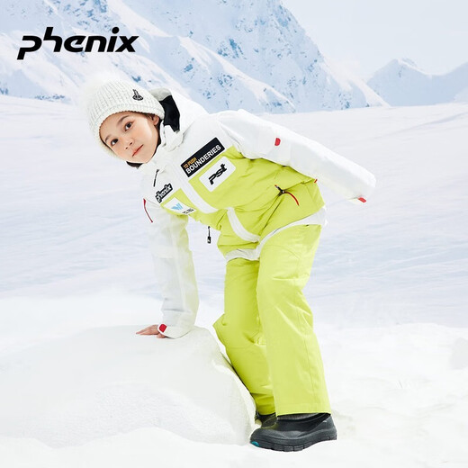 phenix菲尼克斯 PST系列  户外防水耐磨大童儿童滑雪服套装冬季滑雪裤子 藏蓝 160cm
