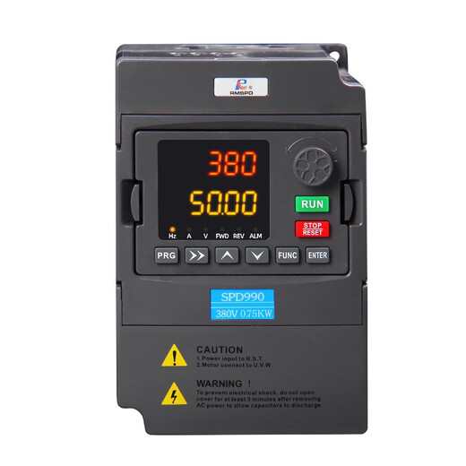 RMSPD three-phase inverter 380V 0.75KW heavy-duty motor fan high-power speed regulator