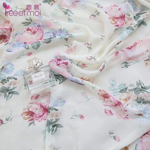 Envy female temptation see-through retro printed nightgown small chest deep V cardigan nightclub nightgown sexy thong three-piece suit belt one size