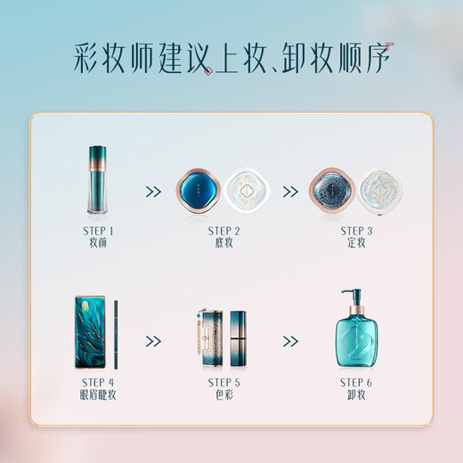 Hua Xizi Oriental Makeup Color Light Makeup 5-piece Set Makeup Lipstick Autumn and Winter Gift Box Birthday Gift New Year Gift for Girls