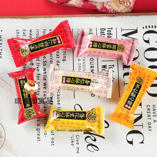 Xu Fuji Crispy Heart Candy Mixed Pack Wedding Candy Special Crispy Candy Bag Candy Wedding Souvenir Children's Candy Crispy Heart Candy 420g*1 (bag)