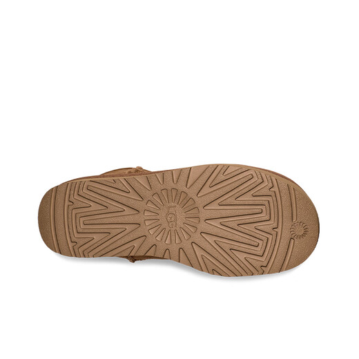 UGG autumn women's casual and comfortable classic solid color thick sole warm mini fashion short boots snow boots 1134991 CHE | Maroon 38