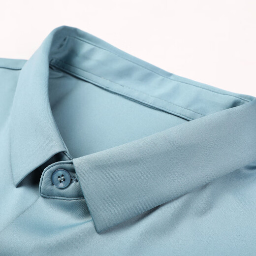 ROMON ice silk short-sleeved shirt men's summer seamless no-iron business casual work shirt men's S2C258125 white 175