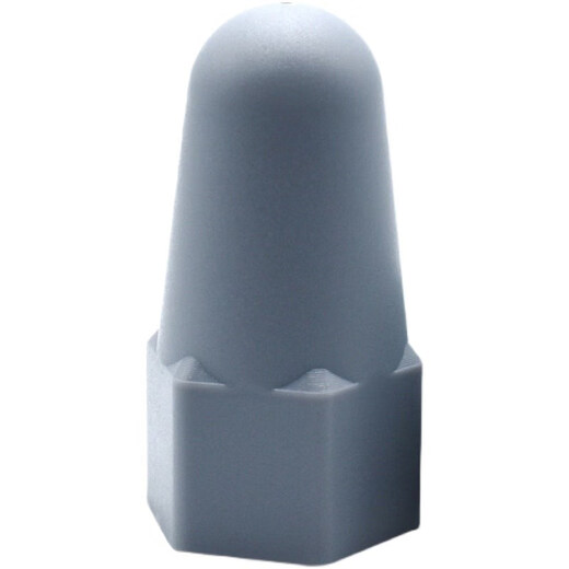 Qiaobolai M8M30 heightened nut protective cap lengthened screw sleeve nut protective cover hexagonal foot plastic bolt M8*13*27100 color remarks