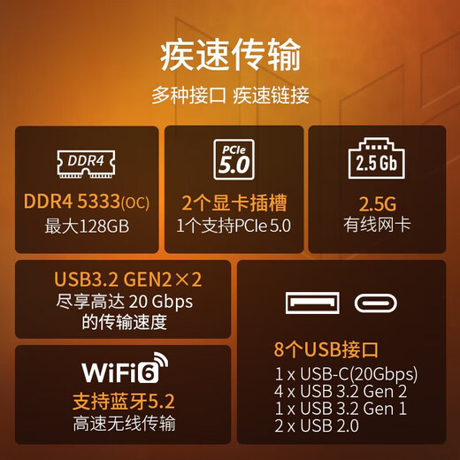 Игровая материнская плата ASUS (ASUS) TUF GAMING B760M-PLUS WIFI II Heavy Gunner Series поддерживает процессор Watt/12/13/14 поколения Heavy Gunner B760M-PLUS-WIFI-D4