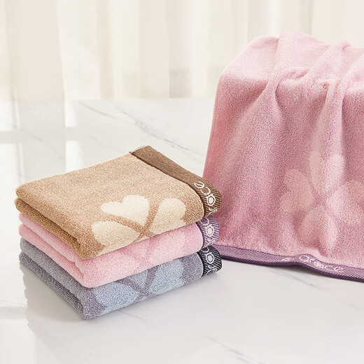 Jialiya Towel Gift Box Set Bath Towel Three-piece Gift Box Set