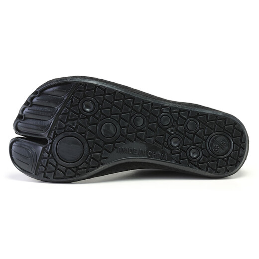 Ruizhilang split-toe shoes, thong-toe two-finger shoes, non-slip large size indoor fitness shoes, skipping rope, Pilates, big toe valgus shoes, giant D05 black 40-41