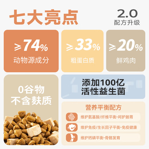 MYFOODIE Dog Food Beef Goat Milk Full Price Freeze-Dried Food Teddy Golden Retriever Corgi Small Dog General Puppy Food 2kg 10kg Beef Blueberry Full Price Freeze-Dried Puppy Food 0lb (Subject to actual Specifications)