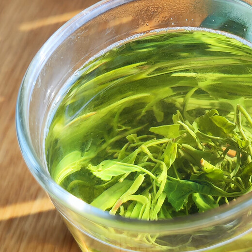 Gannan Guizhou Zunyi Fenggang Zinc and Selenium Tea 2024 New Tea Spring Tea Green Tea Afternoon Tea Gift Bulk 250g Kraft Paper Bag Buy 3 copies for a better deal