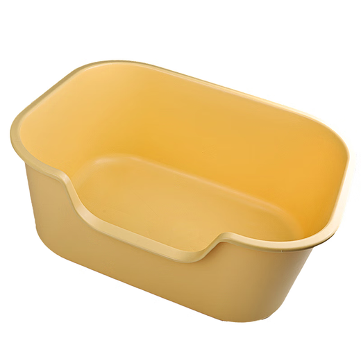 Jingmi cat litter box large butter giant anti-splash cat toilet 1 piece