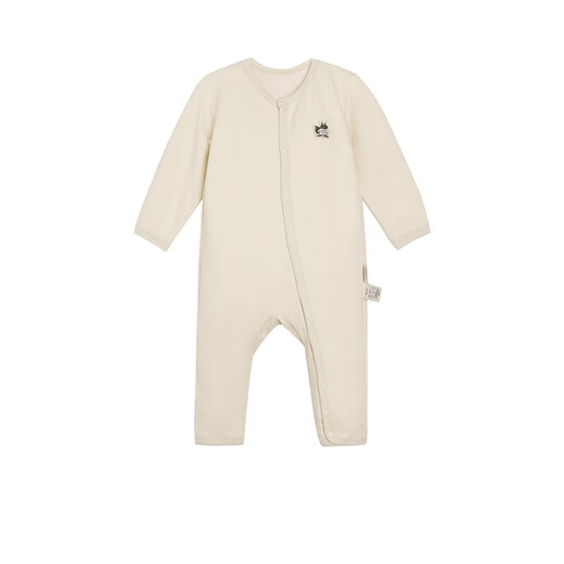 Jnby by JNBY Jiangnan Buyi Baby Newborn Outing Jumpsuit Cute and Comfortable Autumn Boys and Girls Baby YO8F10020 789/Gray Chrysanthemum Yellow 90cm