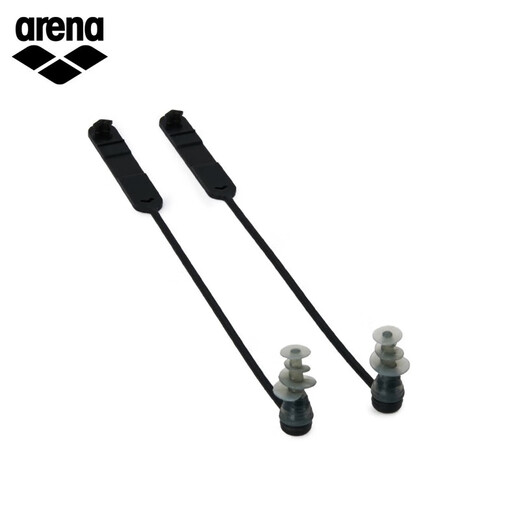 Arena waterproof, anti-lost, comfortable, professional swimming ears, waterproof earplugs with rope, professional pressure-free, pain-free swimming equipment, blue, professional rope, anti-lost earplugs