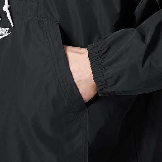 Nike (Nike) Jacke Herren Frühling 2025 Neues Fitnesstraining Sportswear Komfortable atmungsaktive, gelegentlich gewebte Kapuzenjacke FN3893-010 L