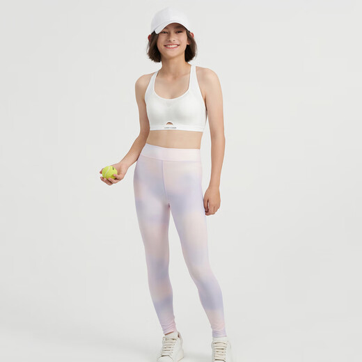 Bewunderung Kinder Bewunderung Kindergamaschen Mädchen kleine Eishautgamaschen Mädchen bedruckte Neun-Punkt-Leggings AK182E755 ​​Symphonie rosa und lila AK182E753 170 (100-120Jin Jin entspricht 0,5 kg)