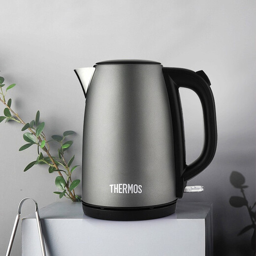 THERMOS stainless steel electric kettle large capacity household electric kettle EHA-1313/17/19/23/61 business office EHA-1319A gray 1.7L