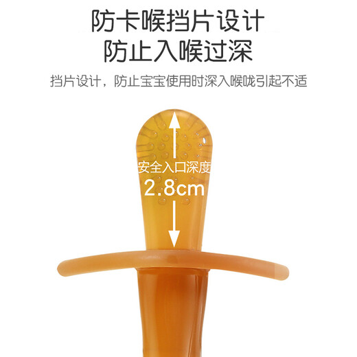 Dr. Ma's baby teether, molar stick, 4-6 months old baby teether, anti-eating hand artifact, 2 sticks of soothing teether