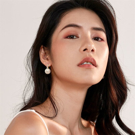 Qlady temperament earrings for women 2025 new high-end imitation pearl earrings niche light luxury birthday gift