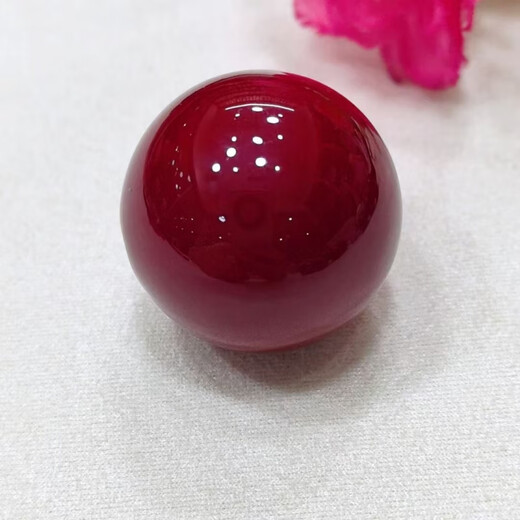 Xin Princess Coral Ox Blood Red Blood Red Loose Beads Single Beads Deep Red Natural Multi-Specifications Large Particles DIY Jewelry Seven 2.8-3mm 10 Price